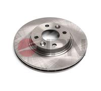 2 x Disco freno Assale anteriore per DACIA RENAULT SMART CLIO FORFOUR FORTWO LOG