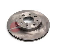 2 x Disco freno Assale anteriore per FIAT FORD 500 500 C KA PANDA
