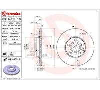2 x Disco freno Assale anteriore per FORD FORD (CHANGAN) FORD ASIA & OCEANIA FOR