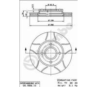2 x Disco freno Assale anteriore per FORD MAZDA 121 2 FIESTA FOCUS FUSION KA PUM