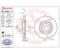 2 x Disco freno Assale anteriore per FORD PUMA