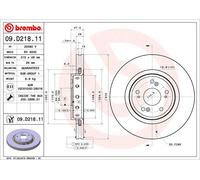 2 x Disco freno Assale anteriore per HONDA CR-V