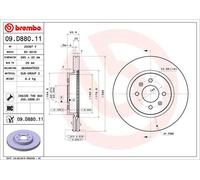 2 x Disco freno Assale anteriore per HYUNDAI KIA BAYON i20 RIO STONIC