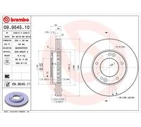 2 x Disco freno Assale anteriore per KIA SORENTO