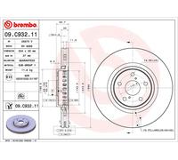 2 x Disco freno Assale anteriore per LEXUS GS IS RC