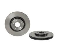 2 x Disco freno Assale anteriore per MERCEDES-BENZ SL