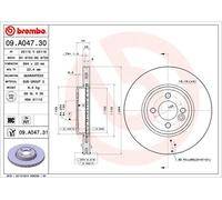 2 x Disco freno Assale anteriore per MINI MINI MINI CLUBMAN