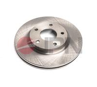 2 x Disco freno Assale anteriore per NISSAN JUKE PULSAR