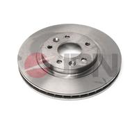 2 x Disco freno Assale anteriore per NISSAN RENAULT KADJAR LEAF QASHQAI X-TRAIL