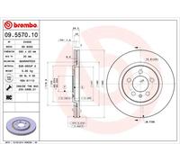 2 x Disco freno Assale anteriore per SEAT VW CORRADO GOLF PASSAT TOLEDO VENTO
