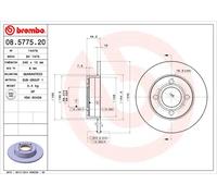 2 x Disco freno Assale posteriore per AUDI 100