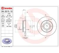 2 x Disco freno Assale posteriore per AUDI 80 90 COUPE