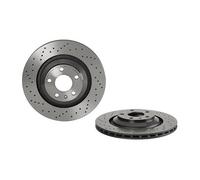 2 x Disco freno Assale posteriore per AUDI AUDI (FAW) A6 A6L