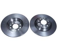 2 x Disco freno Assale posteriore per AUDI SEAT SKODA VW A3 ALHAMBRA ARTEON CADD