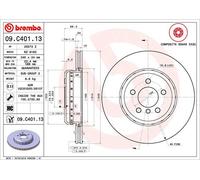 2 x Disco freno Assale posteriore per BMW BMW (BRILLIANCE) 3 3 SERIES 4