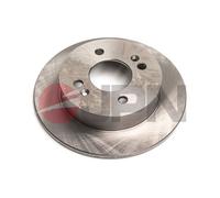 2 x Disco freno Assale posteriore per HYUNDAI i10