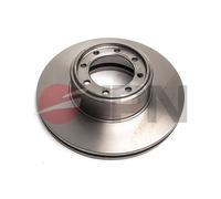 2 x Disco freno Assale posteriore per IVECO DAILY