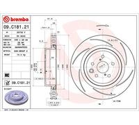 2 x Disco freno Assale posteriore per LEXUS GS RC
