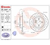 2 x Disco freno Assale posteriore per MINI MINI MINI CLUBMAN MINI CLUBVAN