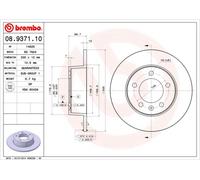 2 x Disco freno Assale posteriore per NISSAN OPEL RENAULT VAUXHALL INTERSTAR MAS