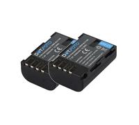 2 x Dot.Foto DMW-BLF19, DMW-BLF19E Premium Alta Capacità 7.2v / 2200mAh Batteria Ricaricabile per Panasonic Lumix DMC-GH3, DMC-GH4 / DC-G9, DC-GH5, DC-GH5S DC-GH5M2