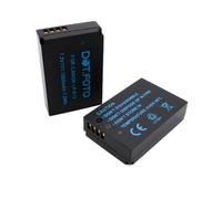 2 x Dot.Foto LP-E12 Premium 7.2v / 875mAh Batteria Ricaricabile per Canon EOS-M, M2, M10, M50, M50 Mark II, M100, M200, 100D / PowerShot SX70 HS