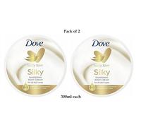 2 X Dove Corpo Love Seta Coccole Corpo Crema - 300ml Ogni