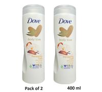 2 X Dove Nutriente Corpo Cura Coccole Corpo Lozione 400 ML Ogni