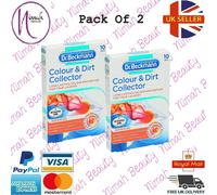2 X Dr Beckmann Colore & Sporco Collettore Lunga Durata Protezione 10 Fogli
