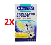 2 X Dr.beckmann Pulitore Lavatrice Igienizzante - Elimina Cattivi Odori 250 Gra