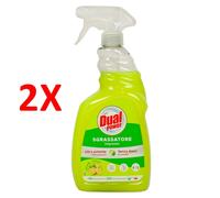 2 X Dual Power Ultra Sgrassatore Professional Limone Trigger 750 Ml