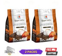 2 X DXN Lingzhi Caffè 3-in-1 Istantaneo Ganoderma Reishi - 20 Bustine