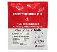 2 x Eldon Test Gruppo Sanguigno / Determinare Il Gruppo Sanguigno A,B,O