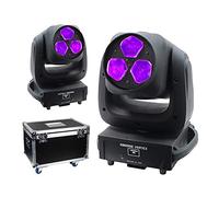 2 x Equinox Vortex LED Moving Head 120W RGBW Disco DJ Effetto Pacchetto