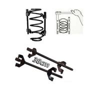 2 x estrattori ammortizzatori molle 38 cm smontaggio molla auto pressa smonta