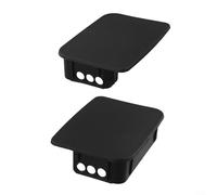 2 x estremità paraurti posteriore per Wrangler TJ 1997-2006, coperture per fori in plastica sinistra destra, OE 55078139AA, parti di ricambio per paraurti fuoristrada