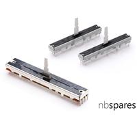 2 X Fader & 1 X Crossfader Kit Per Pioneer DJM300 DJM400 300 400 - Upgrade Tipo