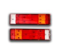 2 x Fanale Posteriore Posteriore Indicatore Stop Freno 12/24V Lampa per...