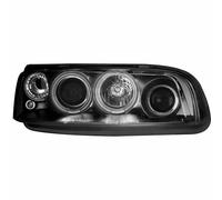 2 X Fari Neon Angel Eyes Anelli Di Posizione Black Per Fiat Punto 188_ 1.2