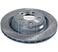2 x FEBI BILSTEIN 106607 Disco freno per MERCEDES-BENZ
