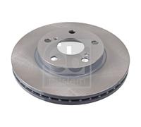2 x FEBI BILSTEIN 108453 Disco freno per TOYOTA