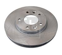 2x Disco freno Assale anteriore ventilazione interna 108683 FEBI BILSTEIN