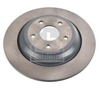 FEBI BILSTEIN Disco freno 171445 Posteriore Ø302 mm Pieno Rivestito per Ford Focus