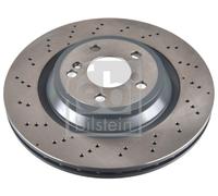2 x FEBI BILSTEIN 174736 Disco freno per MERCEDES-BENZ