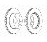 FERODO DDF860C Disco freno