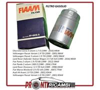 2 X FILTRO GASOLIO FIAT MAREA PUNTO PANDA PASSAT AUDI A4