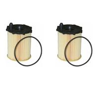 2 x Filtro Olio SCT Germany Per Alfa Romeo 159 Brera Spider 2.4 JTDM 20V 2005-