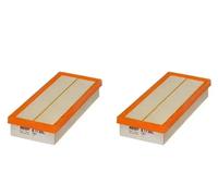2 x Filtroo aria HENGST FILTER per MERCEDES-BENZ AMG GT (C190), GLE V167