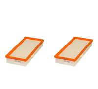 2 x Filtroo aria HENGST FILTER per MERCEDES-BENZ CLS (C218), CLS Shooting