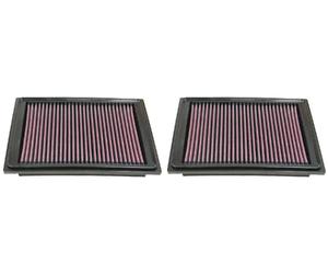 2 x Filtroo aria K&N Filters per CADILLAC, CHEVROLET, CITROËN, DS, OPEL